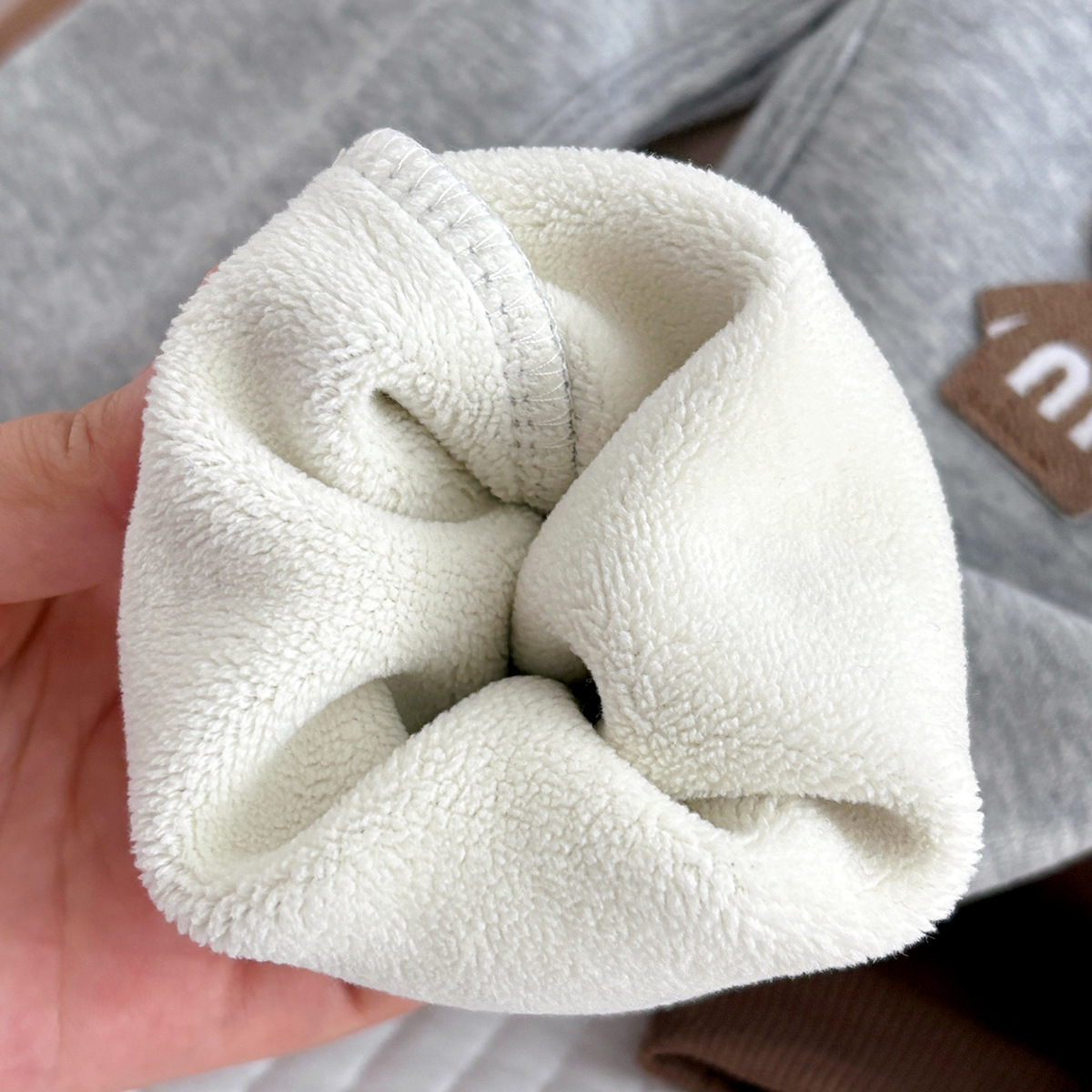 Children's autumn demi-season keep warm trousers for men and women…
