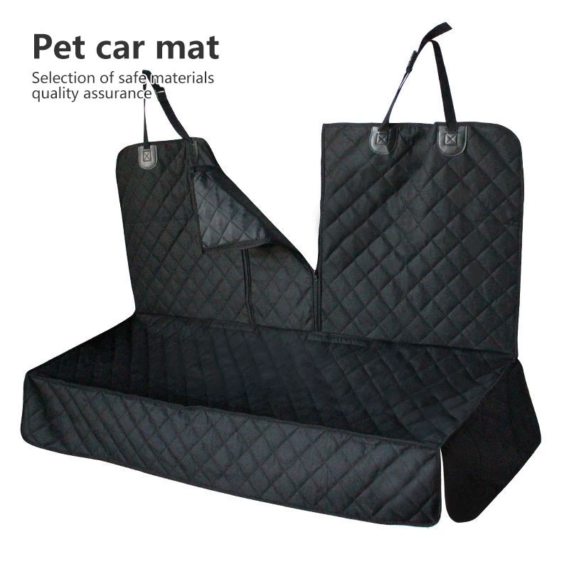 Популярный коврик для автомобиля с двойной молнией от Amazon, водонепроницаемый и устойчивый к пятнам коврик для заднего сиденья, коврик для подлокотника.