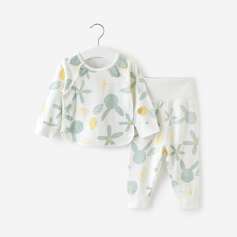Bebé ropa de otoño traje de tocar fondo largo Johns niños niñas primavera y otoño invierno ropa interior de cintura alta dividida niños ropa de bebé