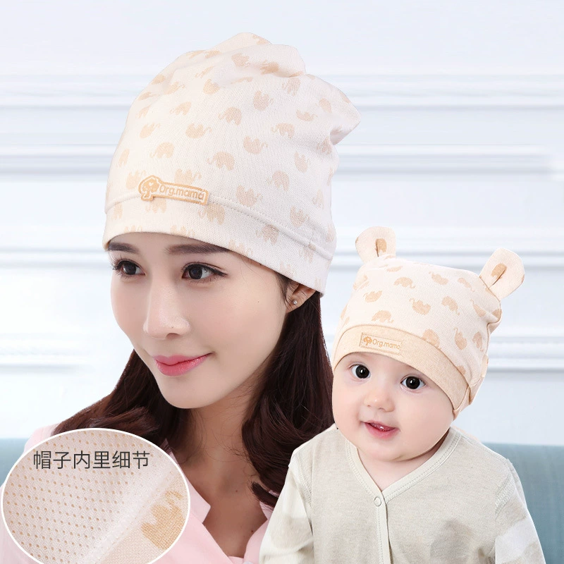 Postpartum autumn cotton windproof keep warm summer thin hat for pregnant for young mother