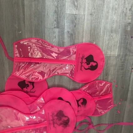 Нетканая сумка для упаковки парик мешок для упаковки парик для настоящих волос