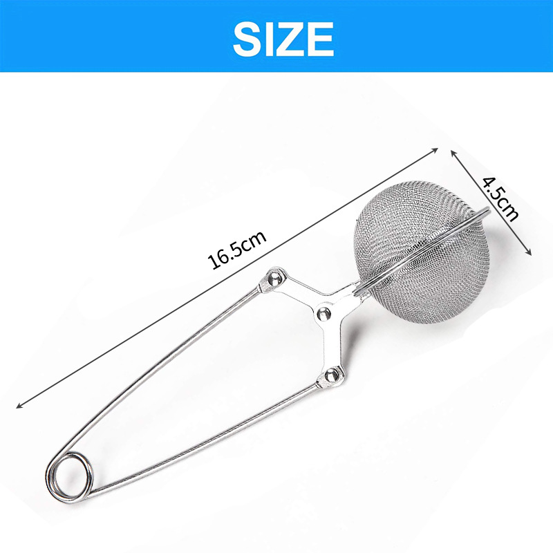 304 acero inoxidable telescópico máquina de té bola de presión de té tamiz de polvo de fugas de azúcar multifuncional tipo tubo filtro de té