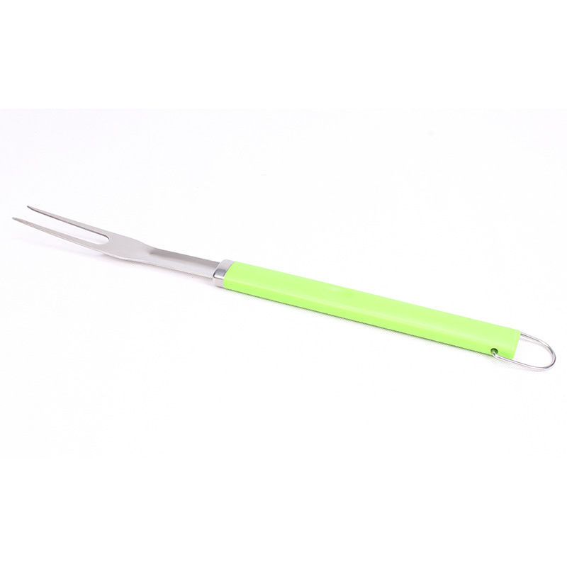 [Fuente de fábrica] Juego de barbacoa de acero inoxidable de 3 piezas traje de barbacoa herramientas de barbacoa Accesorios