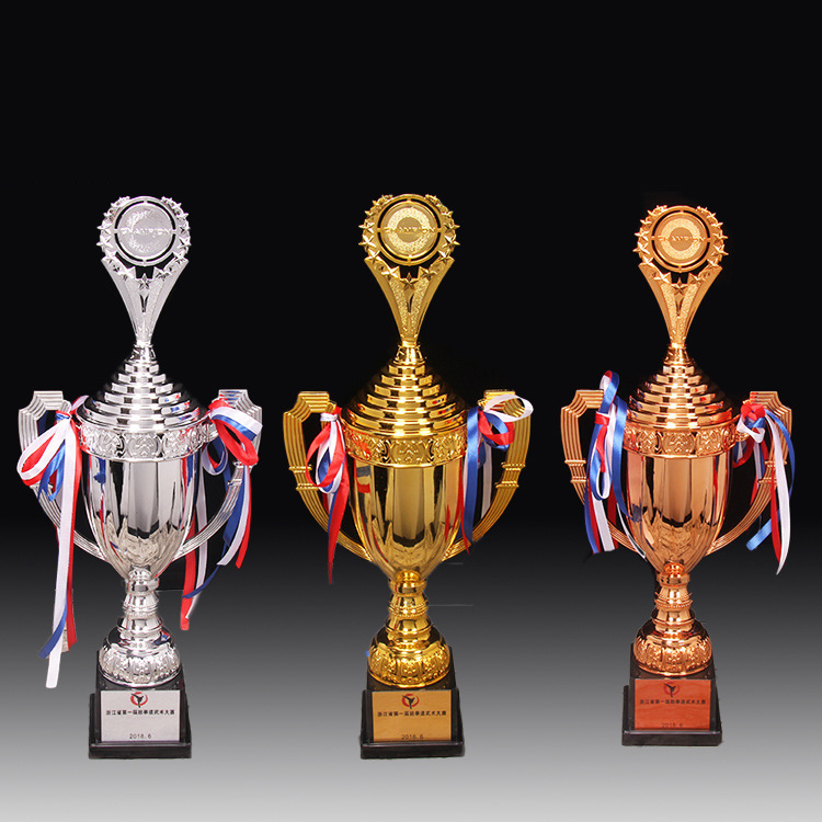 Oro, plata, cobre, trofeo de plástico, trofeo de personalidad, escuela de danza, música, trofeo de artesanía de plástico para niños