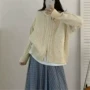 新款宽松秋冬翻领毛衣