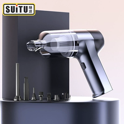 Multi-function wireless vacuum cleaner car-mounted household dust suction air suction vacuum removing full three-in-one brushless large suction
