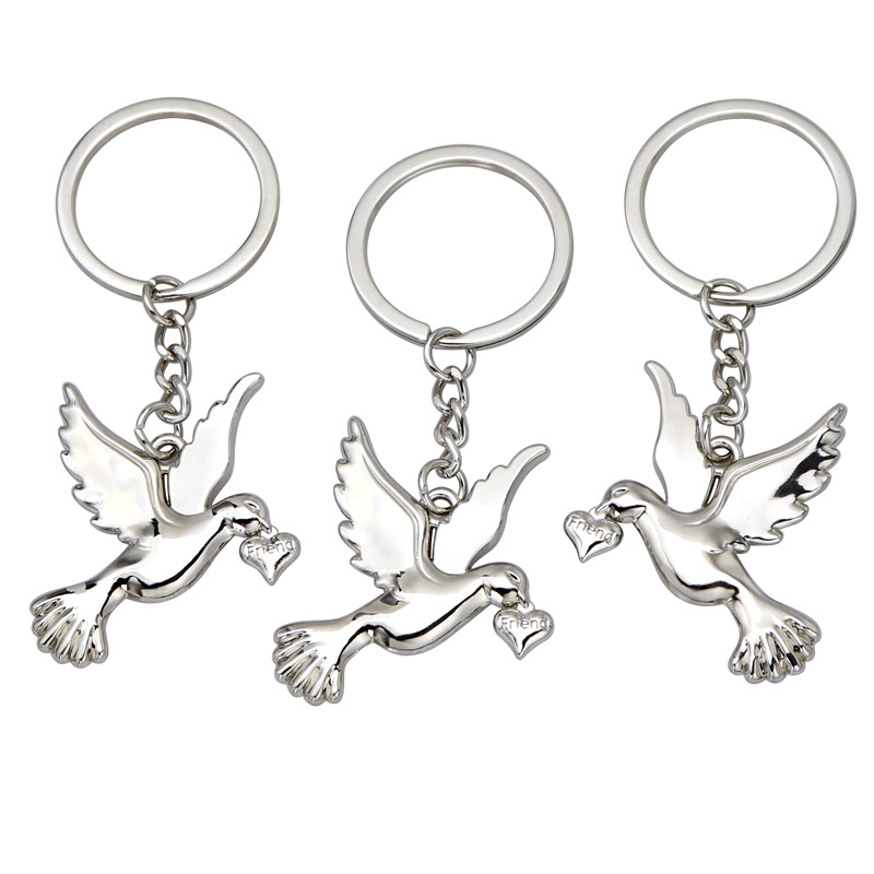 National Day new world peace pigeon keychain Taiwan returns to…