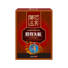 Tibetan Red Three Treasures Hip Joint Patch, Femur Kang Patch, Sciatic Nerve Patch, Knee Joint Patch, Bruise Relief Patch, One Piece Dropshipping