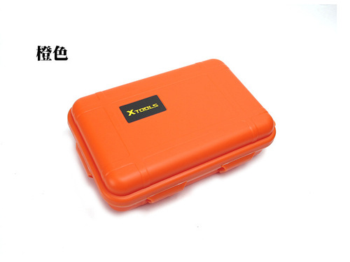 Outdoor survival storage box, large EDC tool outdoor survival suit box, shockproof, pressureproof, waterproof box, sealed box