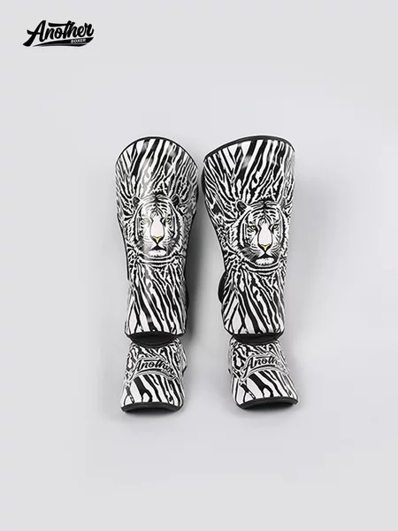 AN Muay Thai leg guards, boxing and kickboxing shin guards, children's and adult combat training shin protectors, combat ankle guards, thickened shin guards