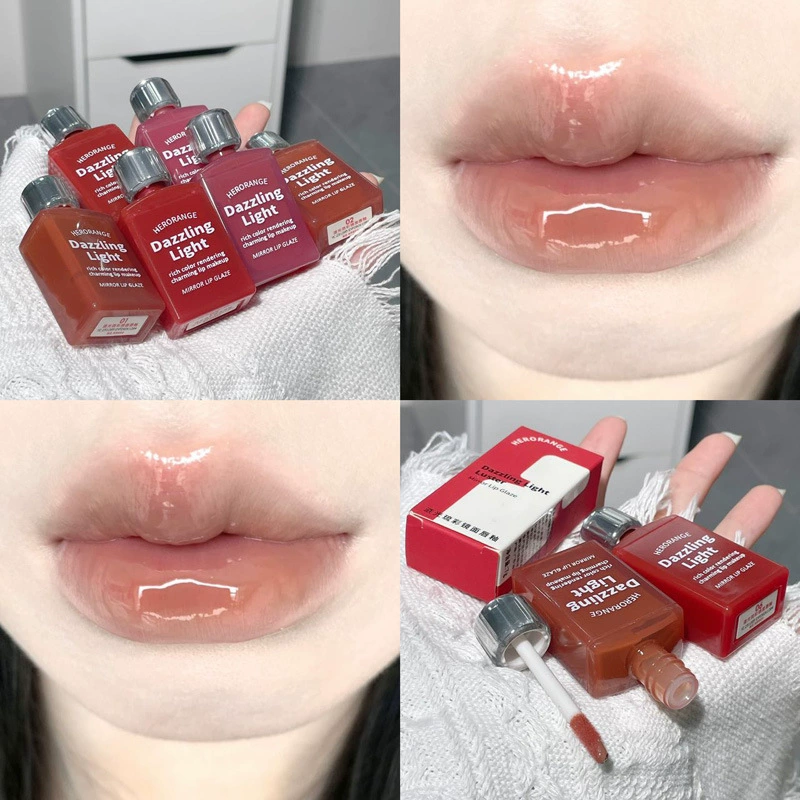 Глянцевый блеск для губ Nutritious с эффектом зеркала из HERORANGE