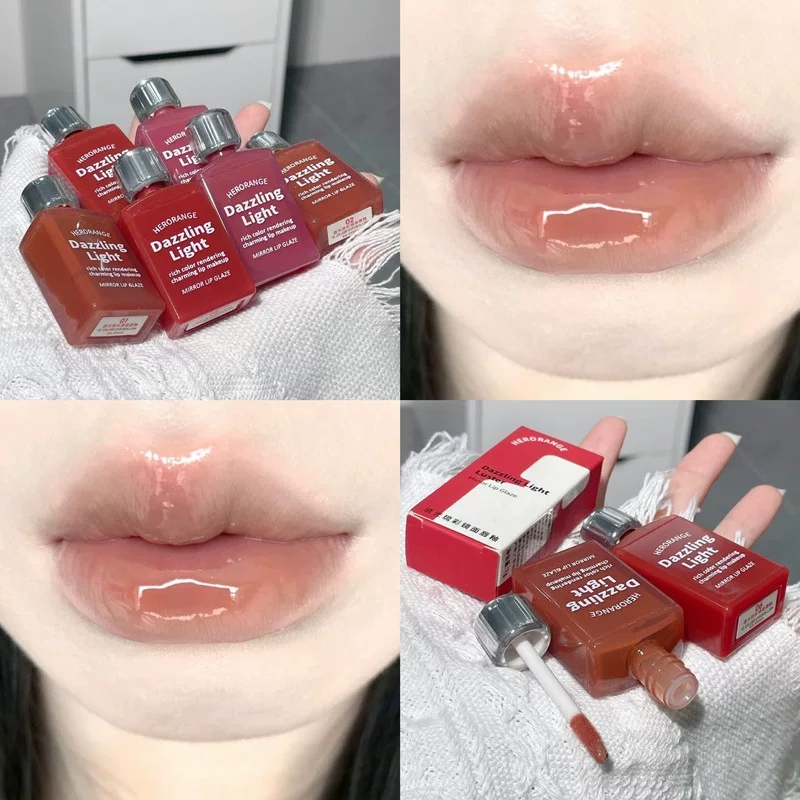 Глянцевый блеск для губ Nutritious с эффектом зеркала из HERORANGE