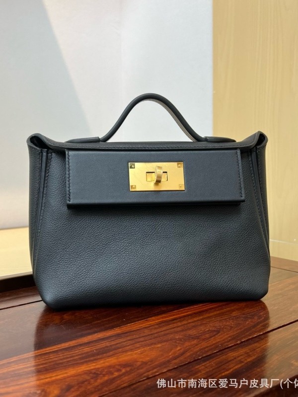 头层Swift皮蜡线手缝2424mini单肩手提斜挎包饺子包高品质轻奢包|undefined