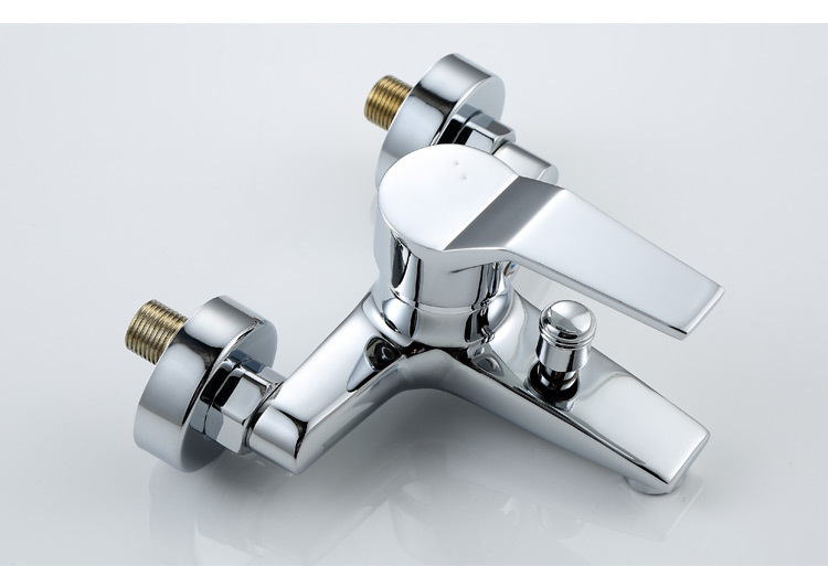 All-copper mixed water valve, hot and cold water faucet, concealed bathroom three-switch, bathtub, shower head, double-opening set, shower faucet undefined