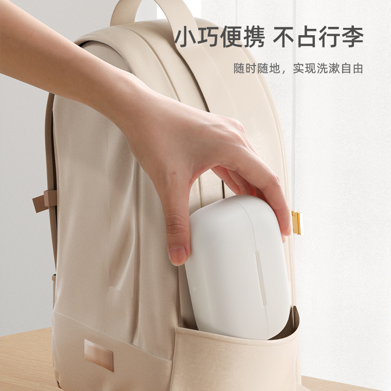 Caja de jabón de viaje de estilo japonés caja de almacenamiento de drenaje portátil de alta calidad con cubierta sellada caja de jabón para viajes de negocios