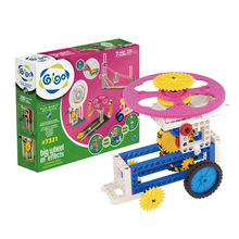 幼教儿童科学实验组装玩具 来去游乐园趣味传动组趣味物理7321