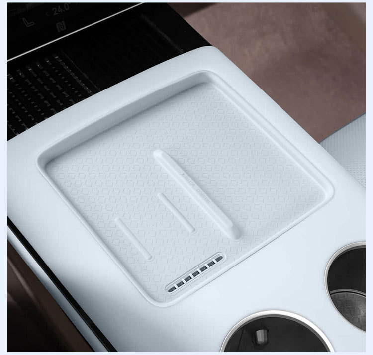 Suitable for 26 Models of Avita 07 Silicone Wireless Charging Pad Central Control Mobile Phone Anti-Slip Pad Accessories Supplies Interior Decoration