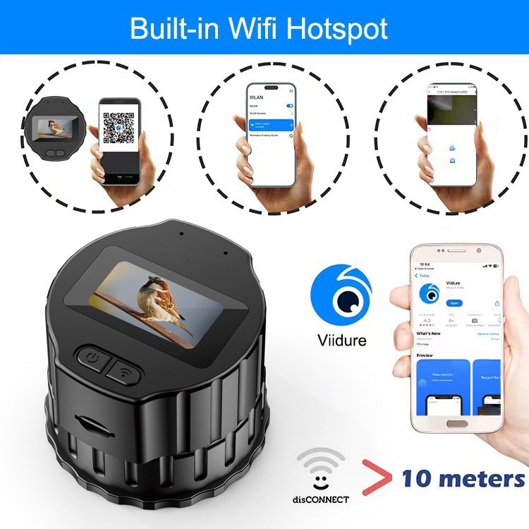 V13高清WiFi电子目镜 1.5寸屏天文望远镜通用目镜 望远镜通用目镜