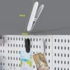 Iron clips, 2 pcs (White)