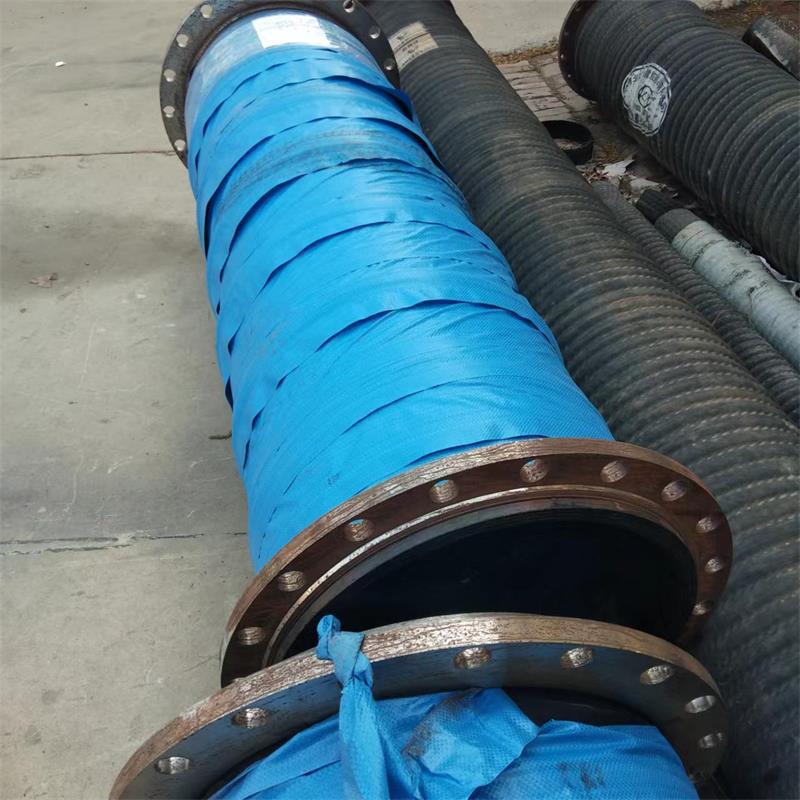 大口径法兰式疏浚胶管  吸排泥胶管