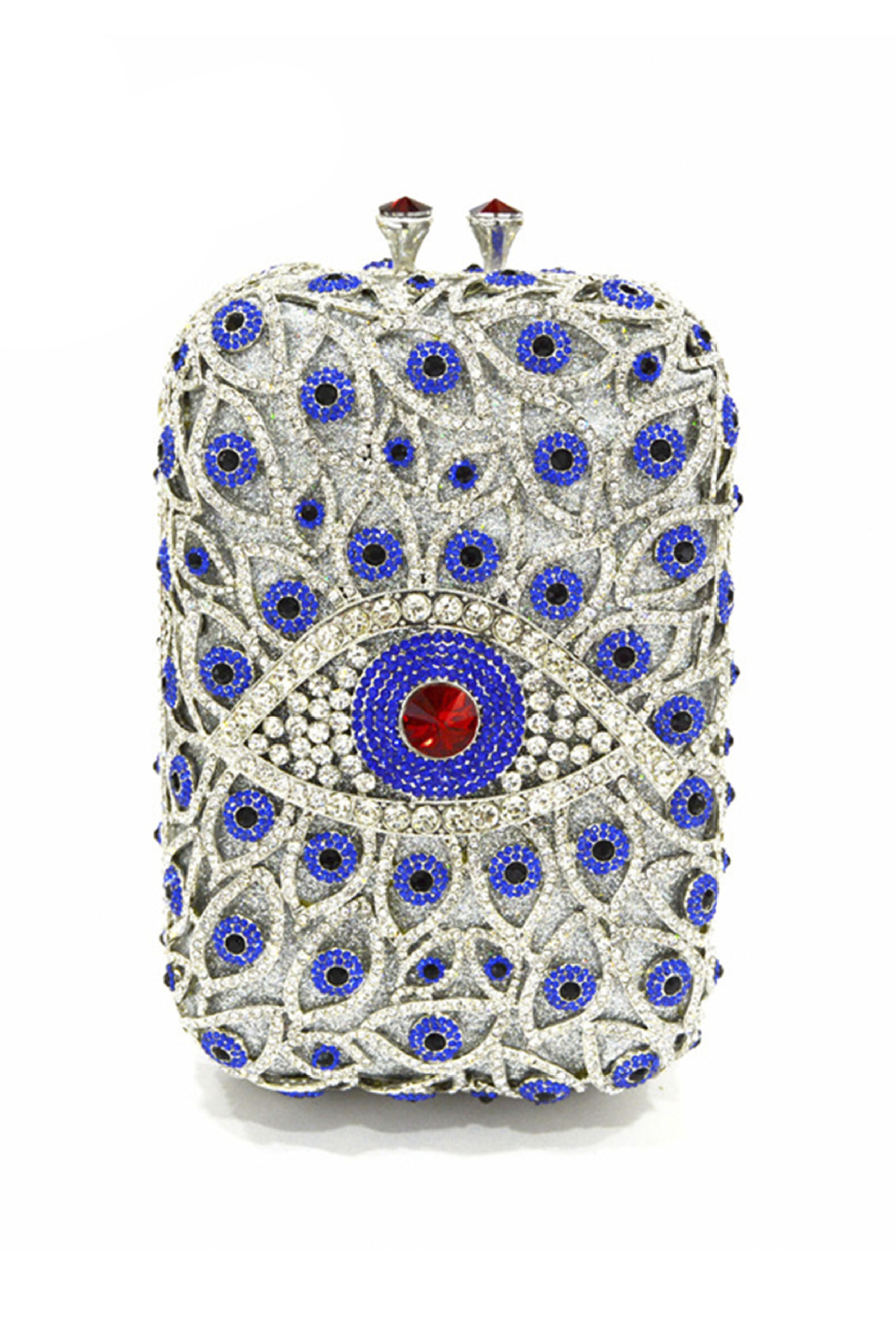 Đôi mắt màu bạc/xanh sapphire