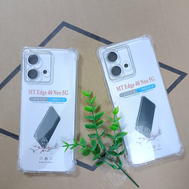 Motorola EDGE60 FUSION 5G 透明 TPU 四隅エアバッグ落下防止細穴保護カバーに適しています。|undefined