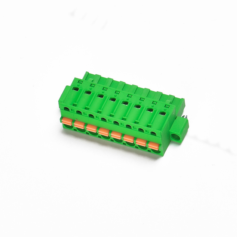 2edgk dm-508耳付きスプリング式押し端子プラグ溶接pcb板ソケット溶接板端子セット|undefined