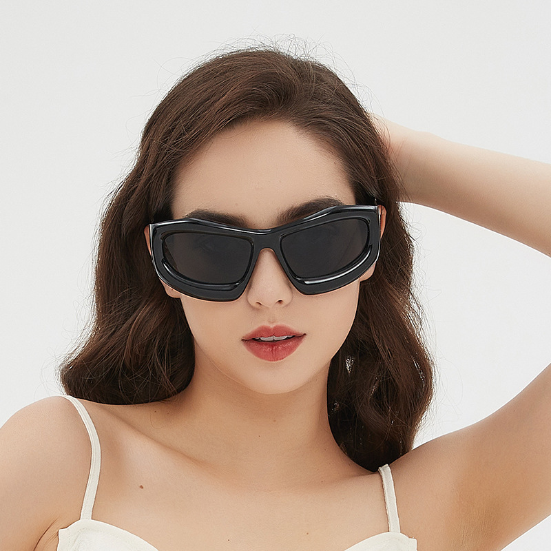 Europa y América nueva y2g en forma especial marco de la calle hip hop estilo gafas de sol al aire libre de moda gafas de sol UV400