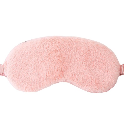 Wholesale eye mask cute plush ice compress hot compress sleeping eye mask breathable nap silk shading manufacturer summer