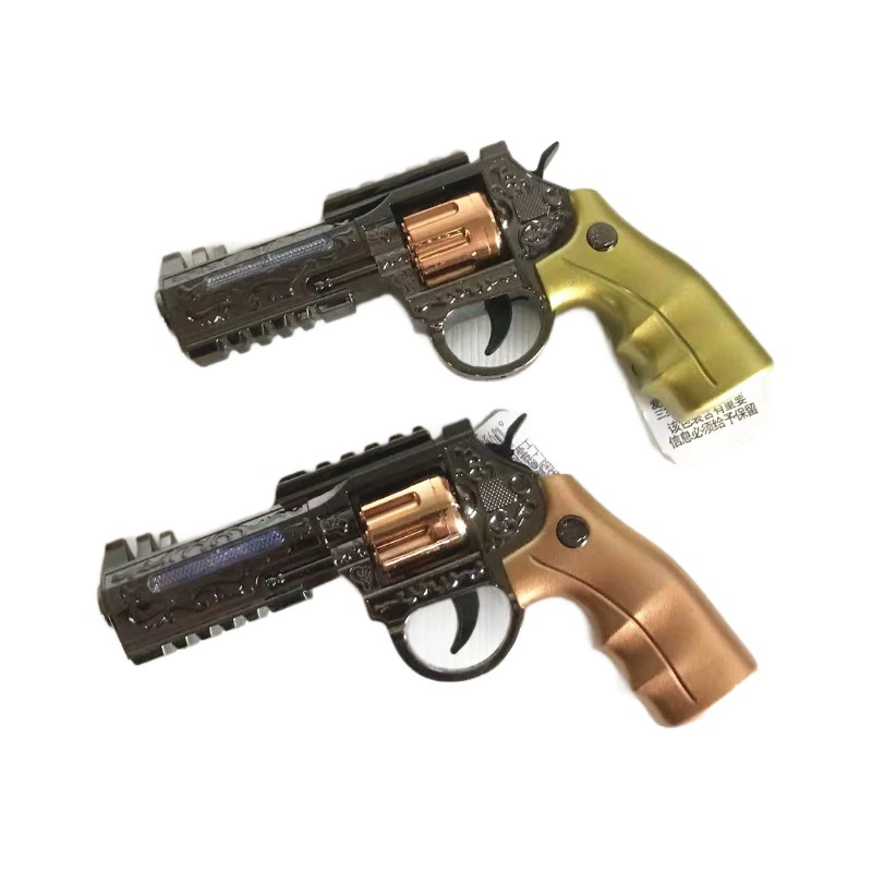 Colt, электрический мигающий реалистичный револьвер, пистолет, 12 штук, оптом, подарок на день рождения