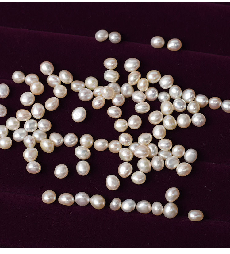 Mode Einfarbig Natürliche Süßwasser Perlen Schmuckzubehör 1 Stück display picture 8