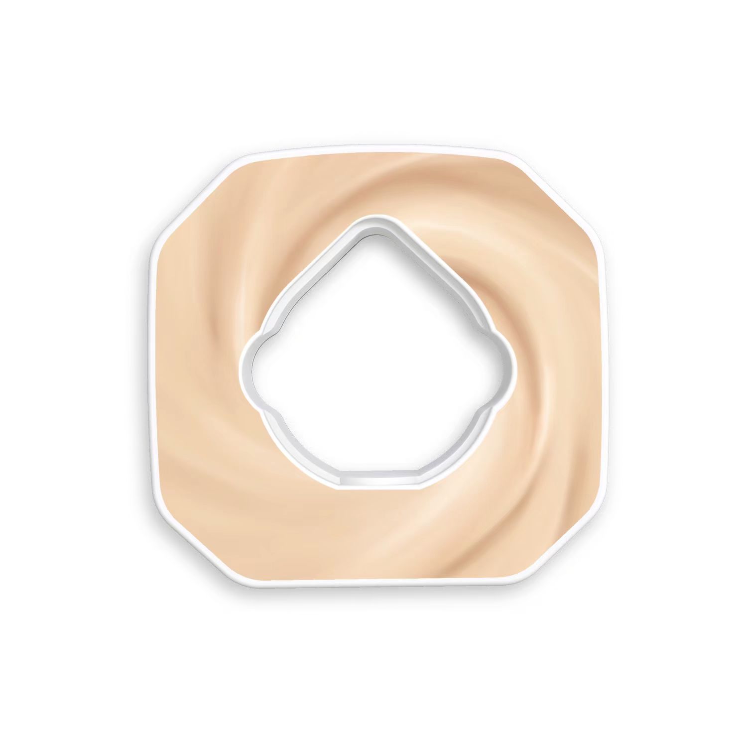 Té con leche (anillo universal cuadrado)