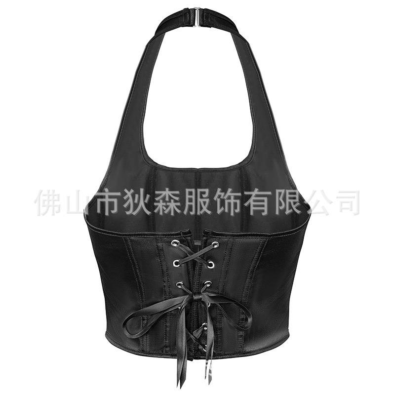 Mujeres europeas y americanas con cuello colgante, corsé, corsé, fajas, nueva fuente transfronteriza