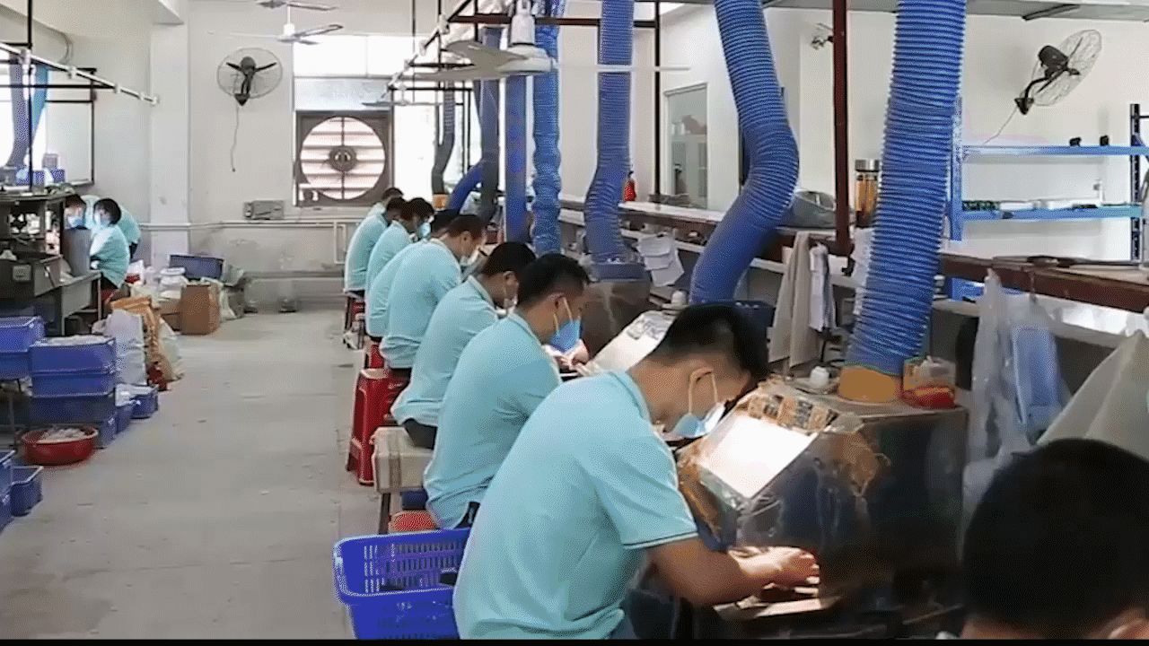 Fuente de fábrica nueva obsidiana belleza Jade joyería artesanía Oficina Decoración Jade rodillo masajeador