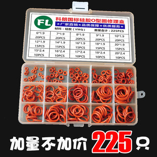 [Free Invoicing] Wire Diameter 1.0/1.2/2.0 Silicone O-ring Sealing Ring Waterproof Cylinder Oil Seal Rubber Gasket