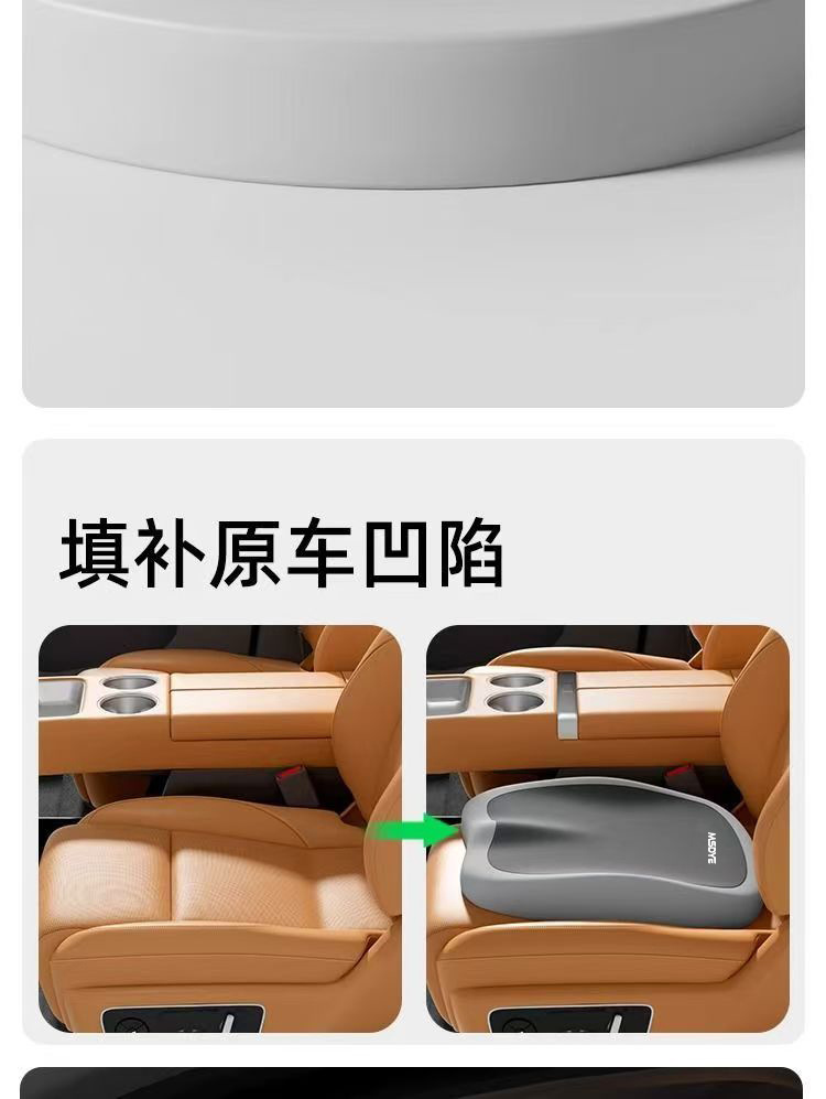 Car Headrest, Lumbar Cushion, Office Chair Cushion, Waist Cushion, Student Cushion, Memory Foam Cushion, Not Tired after Sitting for a Long Time