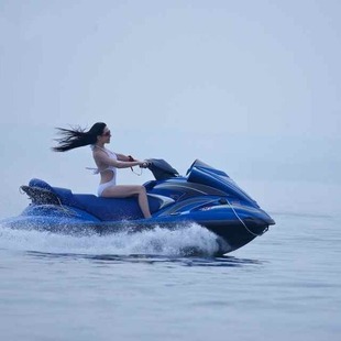 Cross-border export 1100CC 2-person FRP motorboat water sports high-speed boat rescue boat rush speed boat