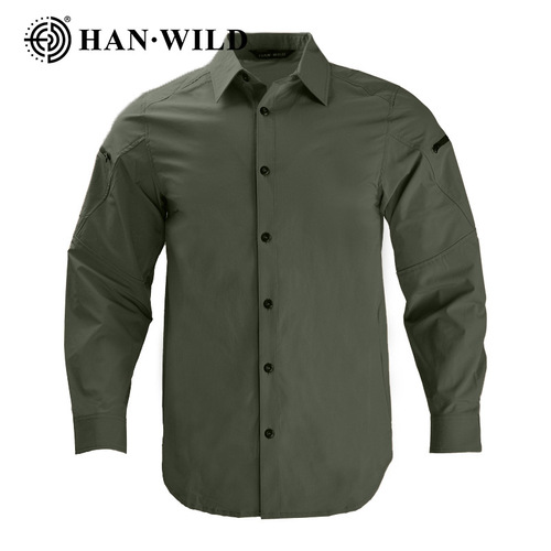 Outdoor hiking tactical shirt quick-drying shirt city commuting skin trench coat casual business