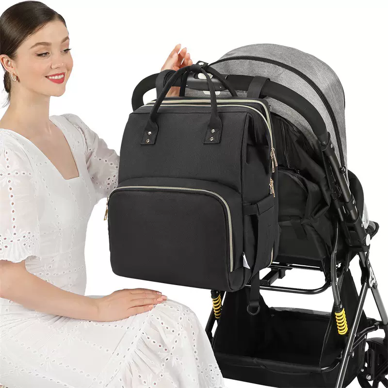 工厂定制可挂童车母婴包户外便携婴儿尿垫包母婴用品收纳妈咪包