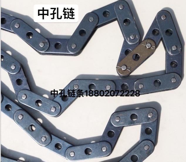 标准链条 双节距中孔链 2062中孔8.1单排输送传动链 滚子输送链