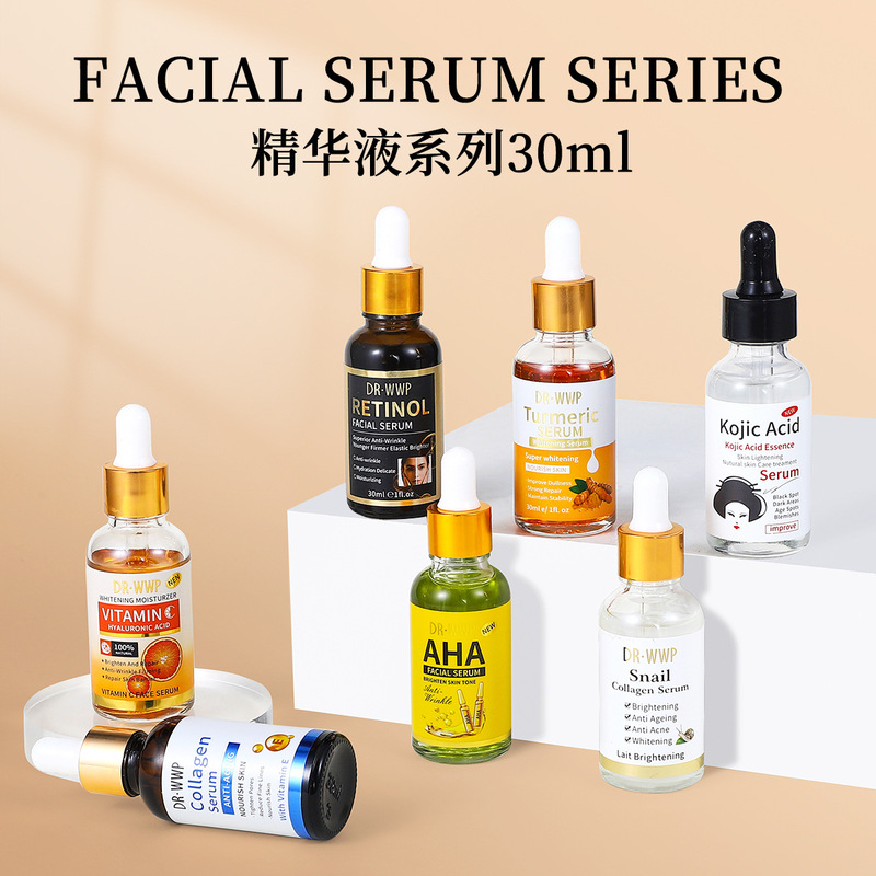 Wwp Cross-Border Kojic Acid Serum Facial Essence to Brighten Skin Tone Facial Care Foreign Trade Aha Fruit Acid Original Solution 30ml Wwp Cross-Border Kojic Acid Serum Facial Essence to Brighten Skin Tone Facial Care Foreign Trade Aha Fruit Acid Original Solution 30ml