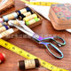 Factory in stock Stainless Steel Titanium Plated Tailor Scissors Home Cut Tailor Scissors Clothing Scissors