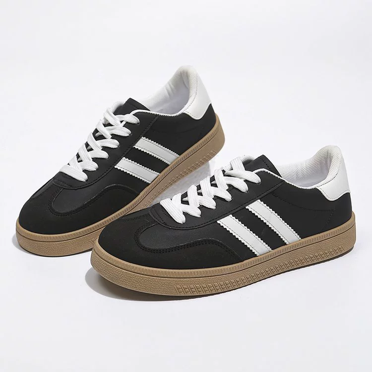 Женские белые кроссовки для внешней торговли, весна-осень 2025, новые низкие ретро-кеды в корейском стиле на шнуровке, спортивные кроссовки