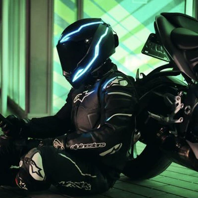 Cold light sheet helmet luminous strip manufacturers EL