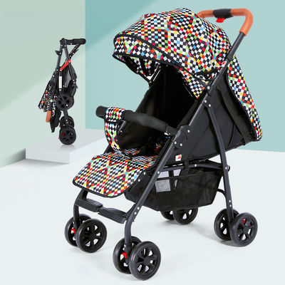 婴儿推车可坐可躺儿童简易折叠超轻便携式宝宝0-3岁小四轮手推车|ru