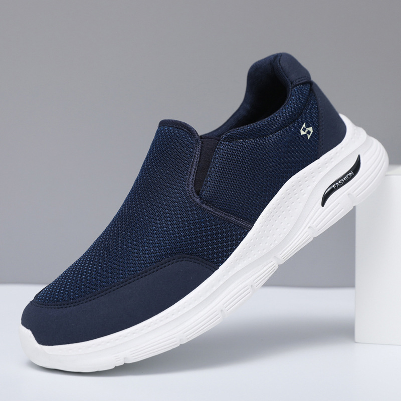 Light Sports Men's Shoes plus size Shoes 2024 Spring and Summer Slip-on Casual Shoes Foreign Trade Men's Shoes Fashion Running Shoes