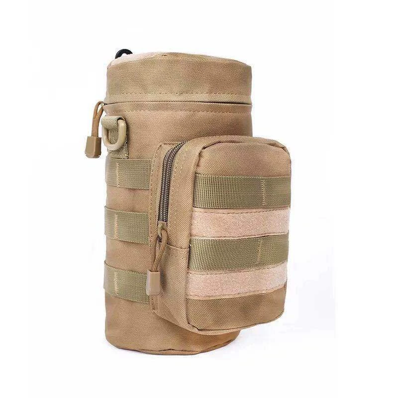 Тактическая поясная сумка для фляги с камуфляжным принтом, для активного отдыха, велоспорта, пеших прогулок, альпинизма, оптом со склада от производителя