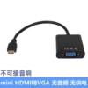 Mini HDMI to VGA-no audio port