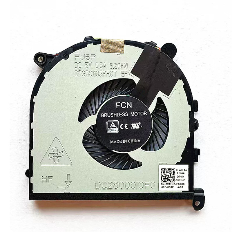 Suitable for brand new original DELL XPS15 9560 precision5520 0VJ2HC CPU fan Suitable for brand new original DELL XPS15 9560 precision5520 0VJ2HC CPU fan