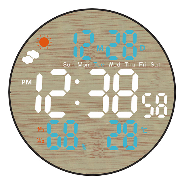 ��ߴ�Բ�δ�������LED������ң�ز�������ʾ������ʪ����������